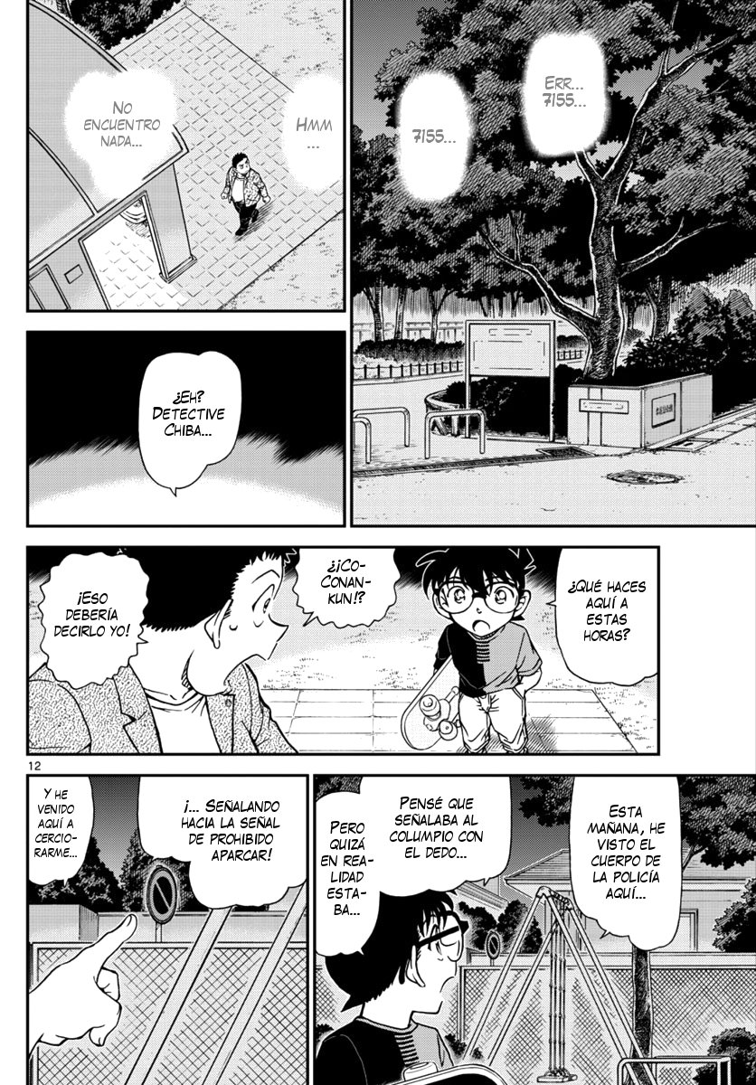 Detective Conan Capitulo 1016: Señal de "Prohibido aparcar" página 13