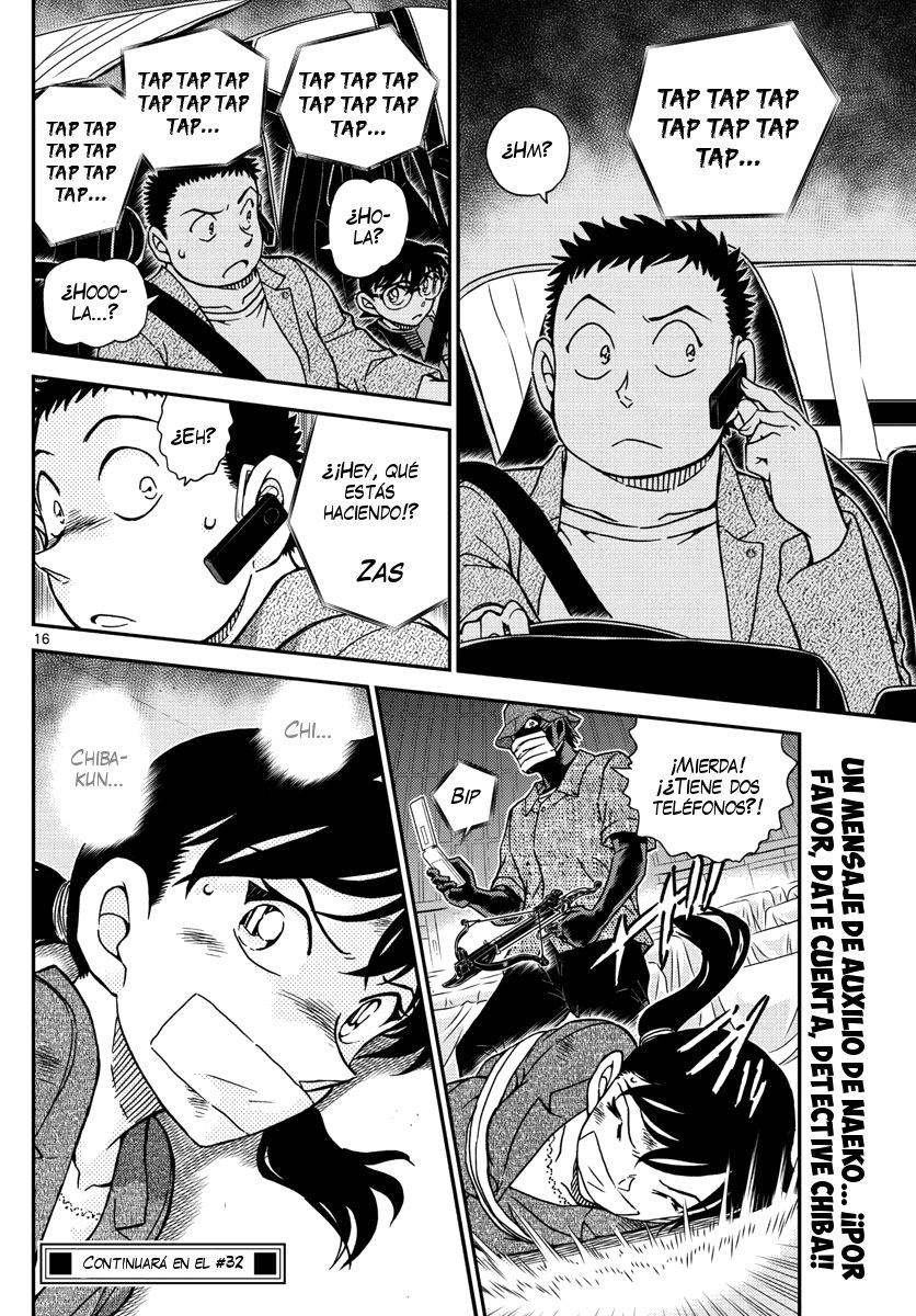 Detective Conan Capitulo 1016: Señal de "Prohibido aparcar" página 17