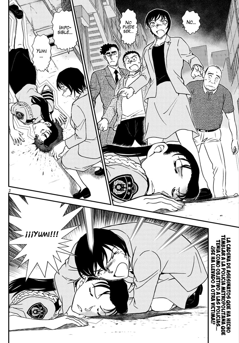 Detective Conan Capitulo 1016: Señal de "Prohibido aparcar" página 3