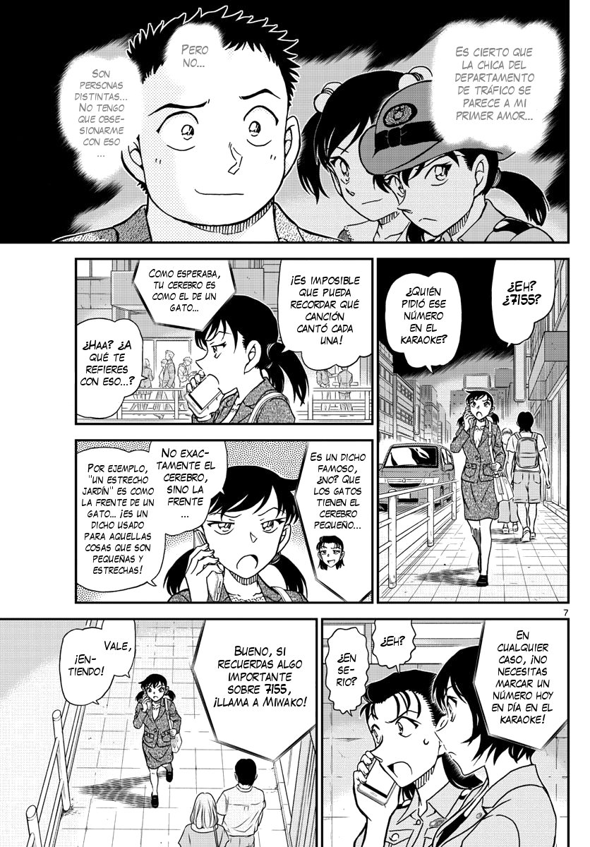Detective Conan Capitulo 1016: Señal de "Prohibido aparcar" página 8