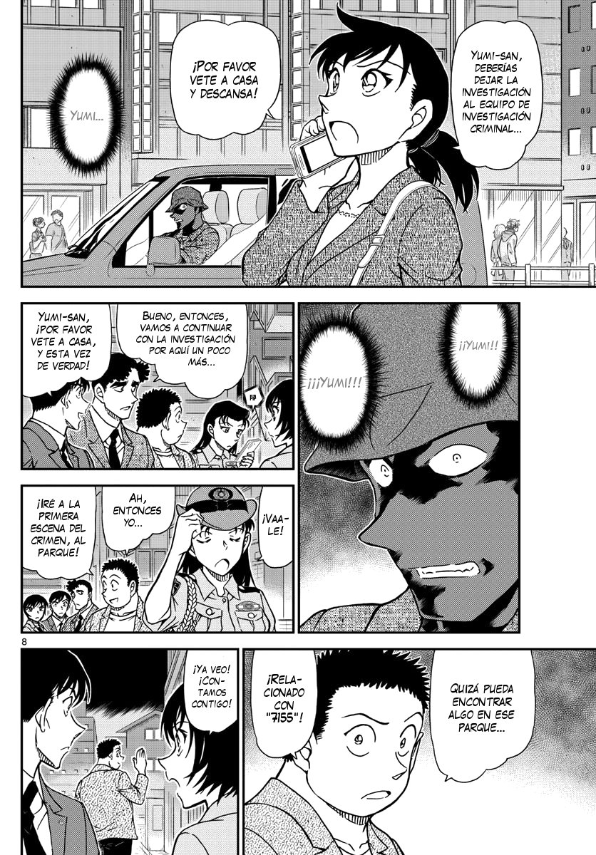 Detective Conan Capitulo 1016: Señal de "Prohibido aparcar" página 9