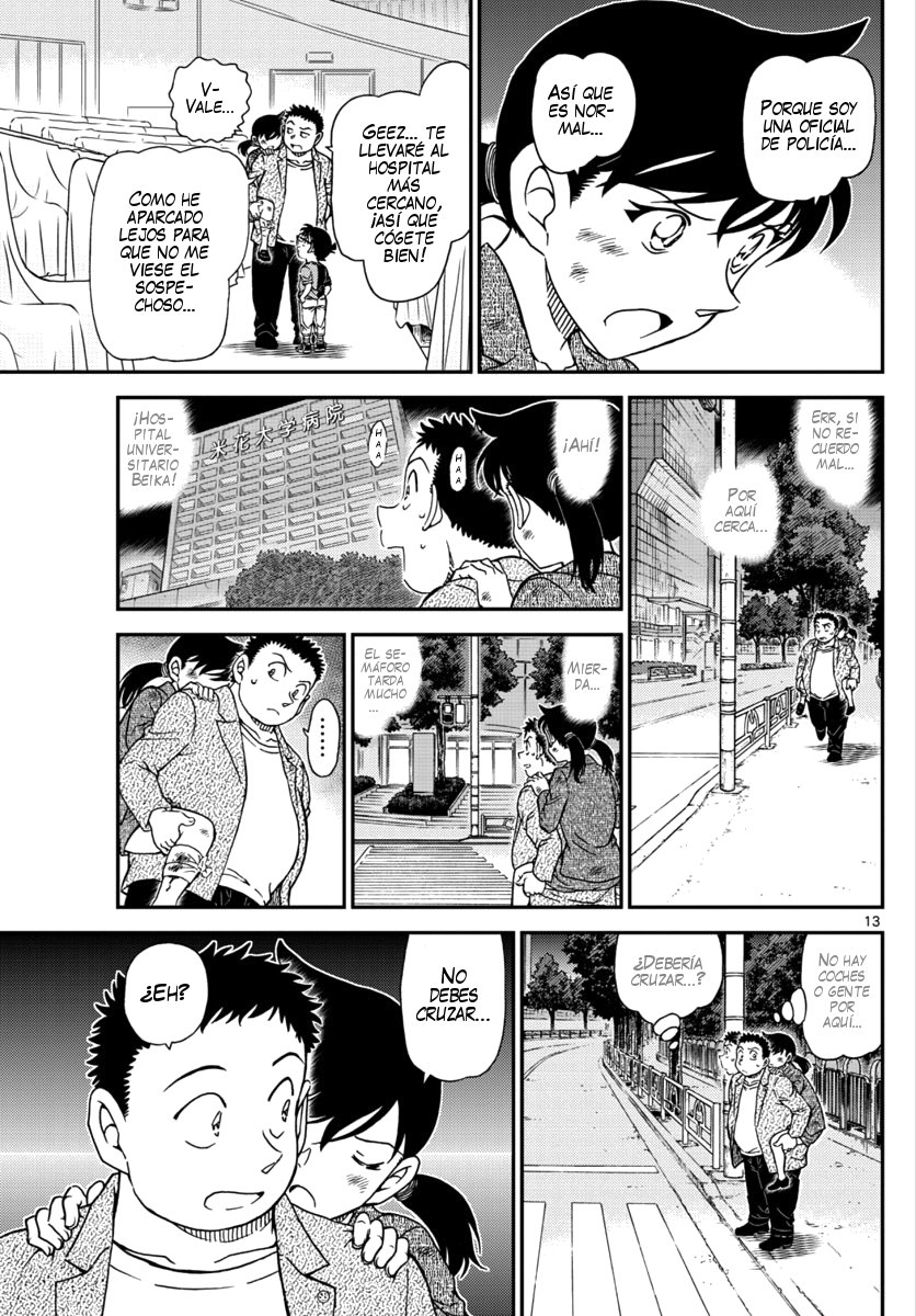 Detective Conan Capitulo 1017: No es "Mike", sino... página 14