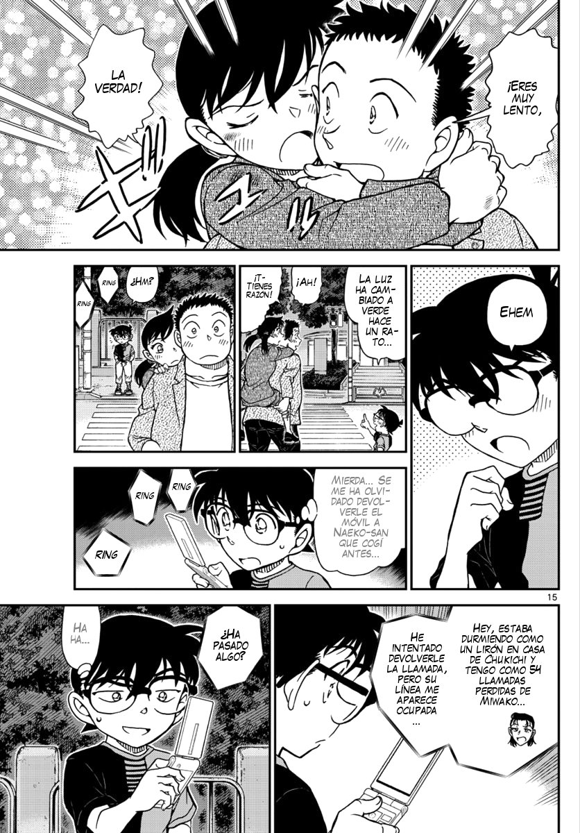 Detective Conan Capitulo 1017: No es "Mike", sino... página 16