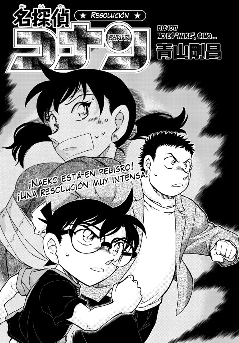 Detective Conan Capitulo 1017: No es "Mike", sino... página 2
