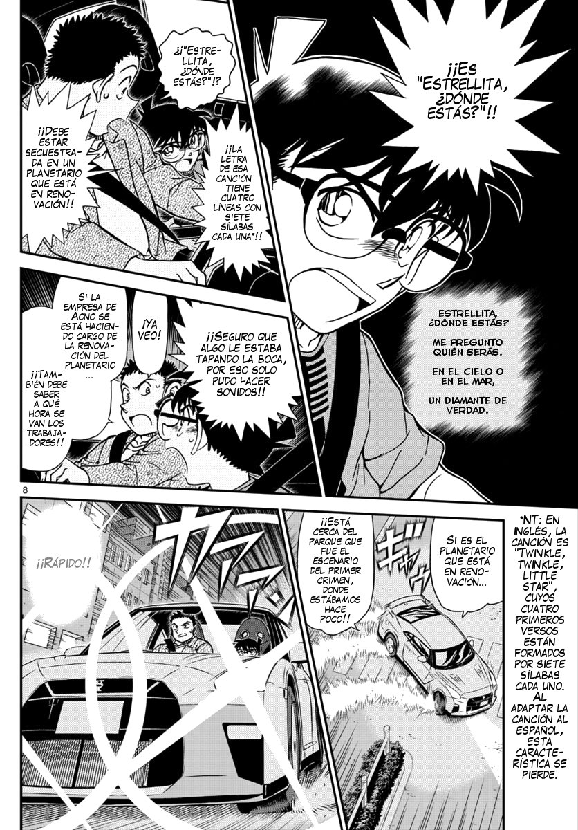 Detective Conan Capitulo 1017: No es "Mike", sino... página 9