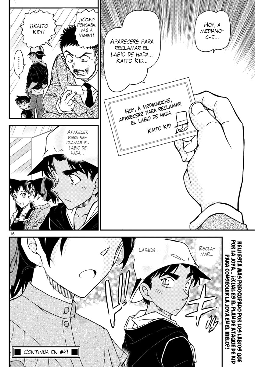 Detective Conan Capitulo 1018: En el hielo página 17