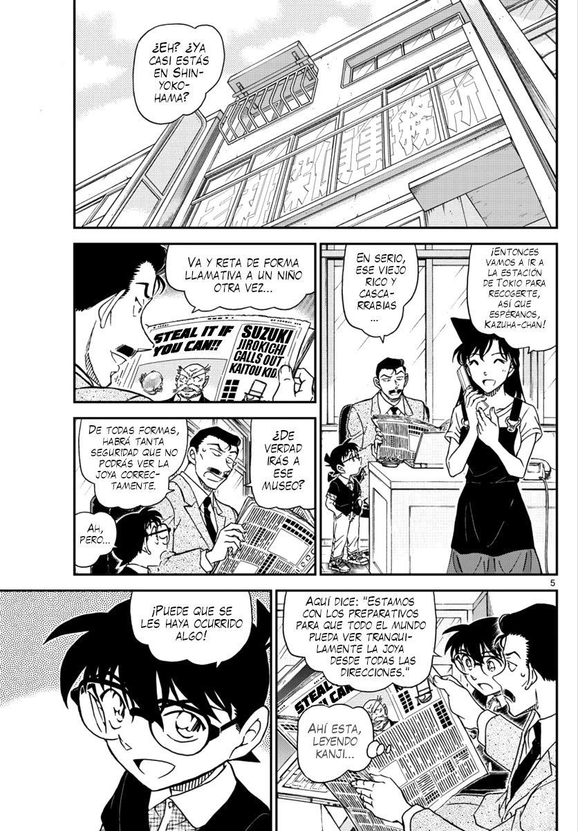 Detective Conan Capitulo 1018: En el hielo página 6
