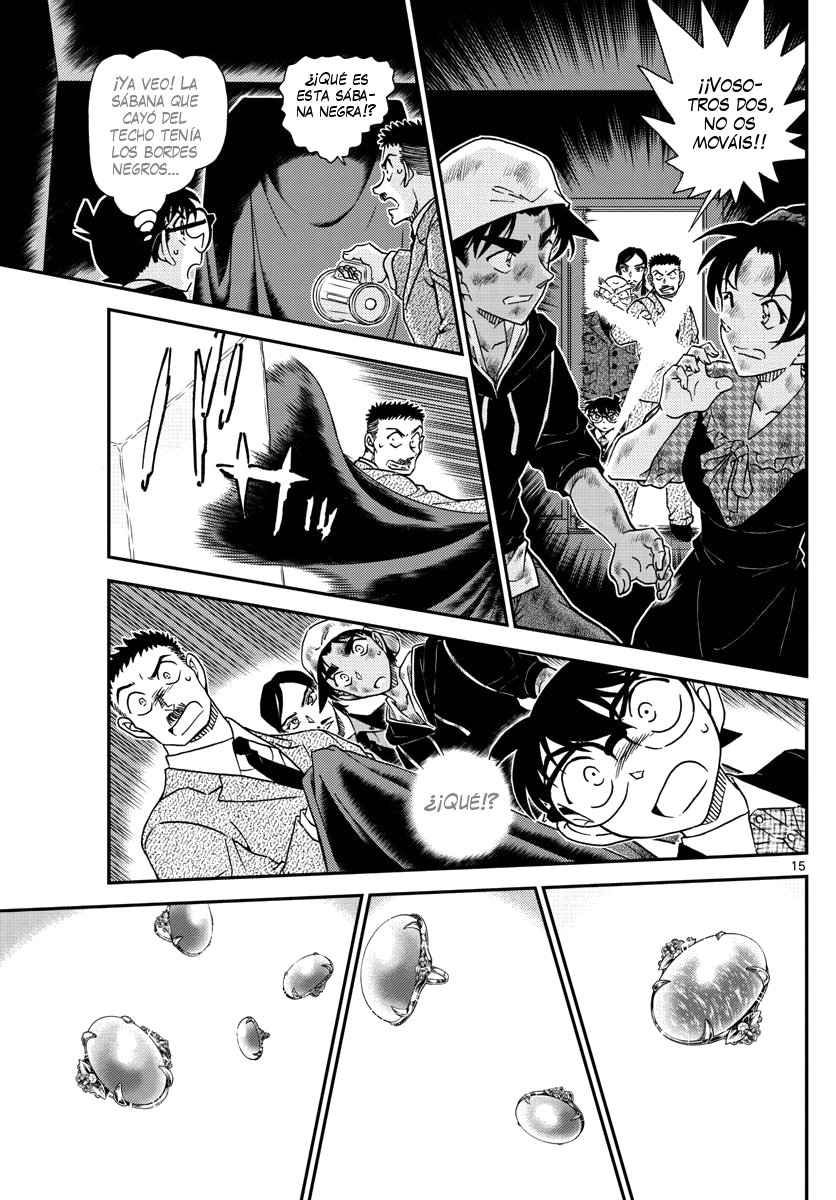 Detective Conan Capitulo 1019: Sustitución página 17