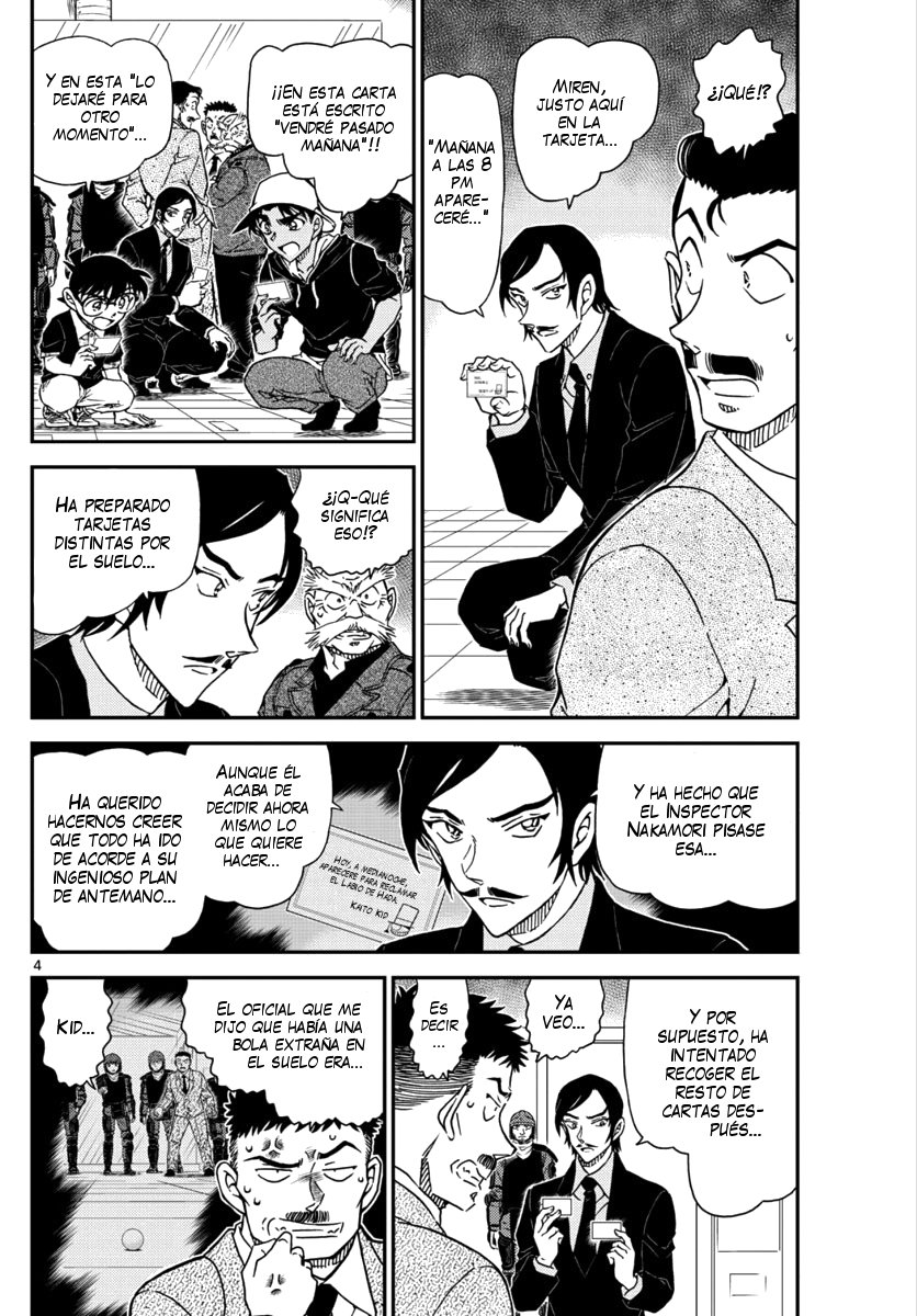 Detective Conan Capitulo 1019: Sustitución página 6