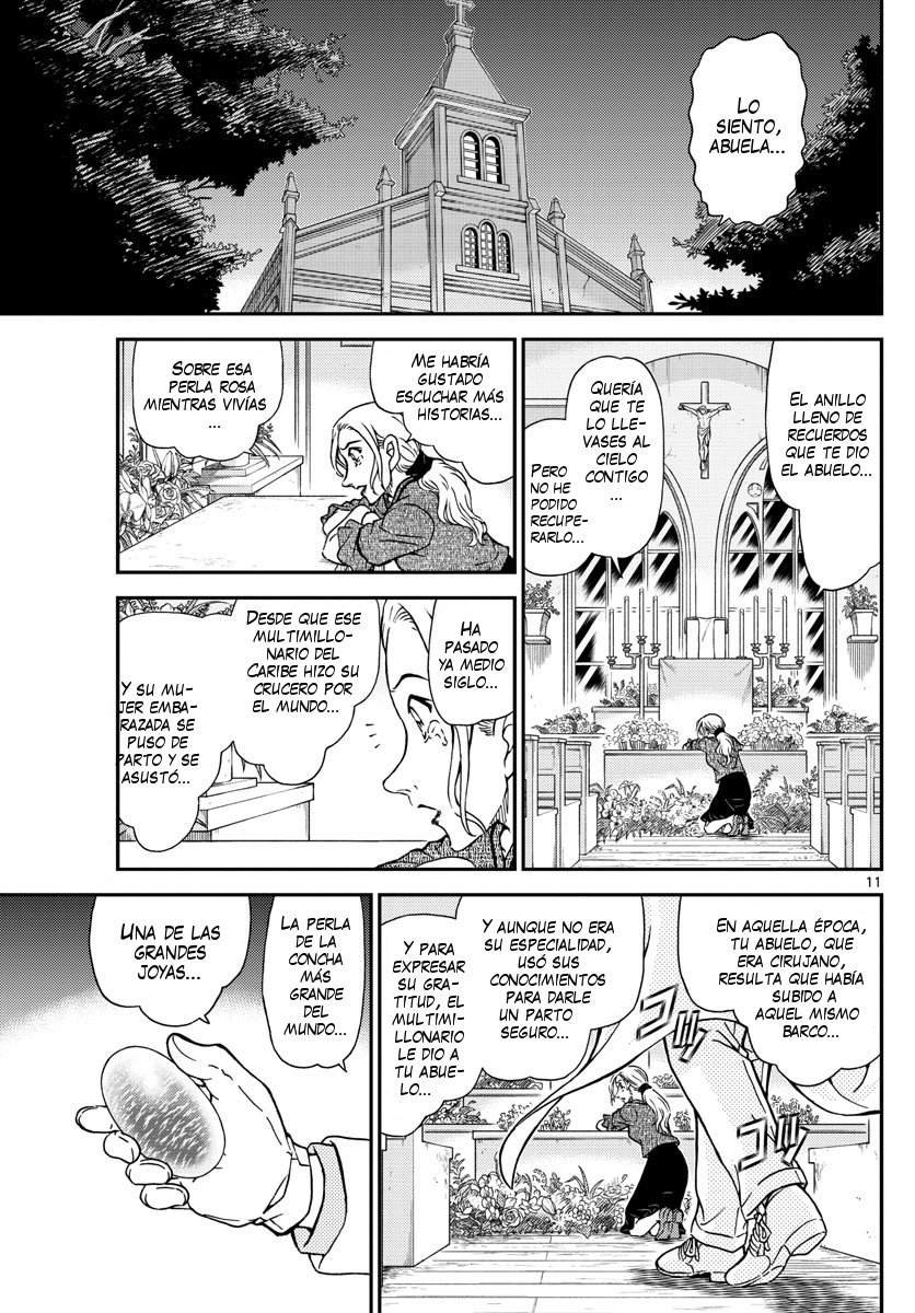 Detective Conan Capitulo 1021: Las pertenencias del fallecido página 12
