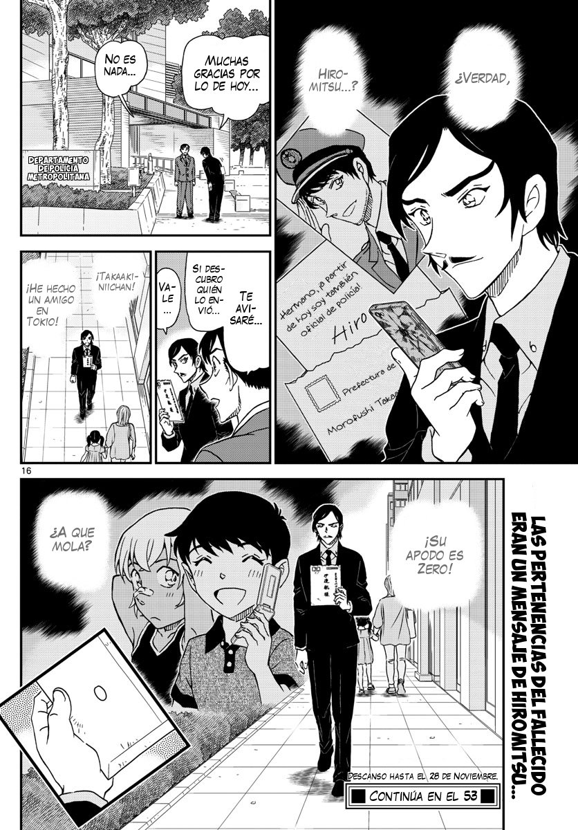 Detective Conan Capitulo 1021: Las pertenencias del fallecido página 17