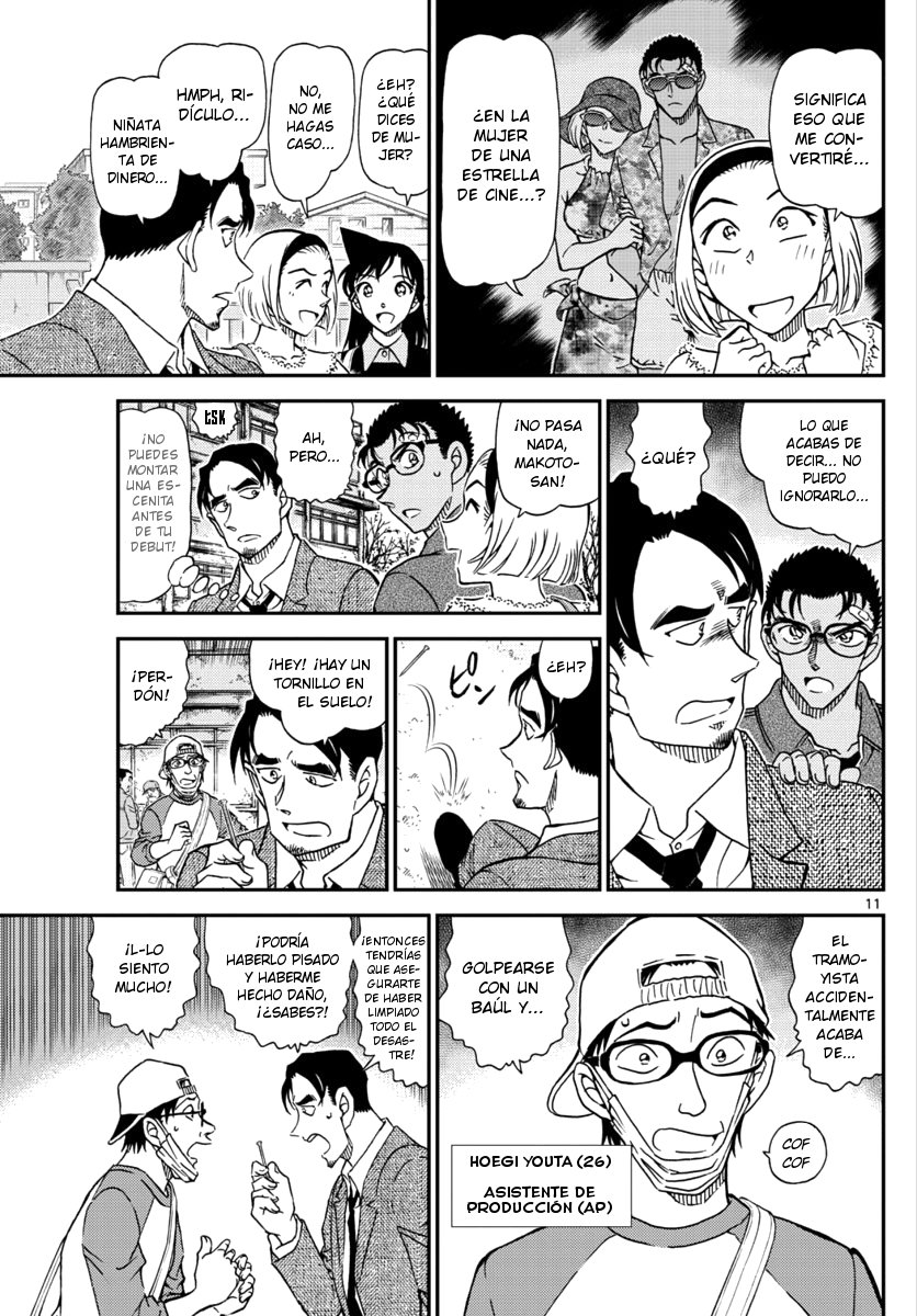 Detective Conan Capitulo 1022: Sustituto página 11