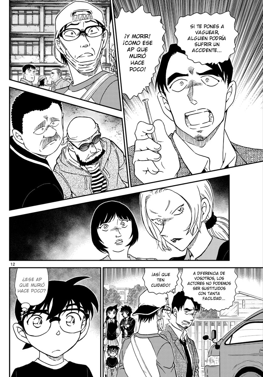 Detective Conan Capitulo 1022: Sustituto página 12