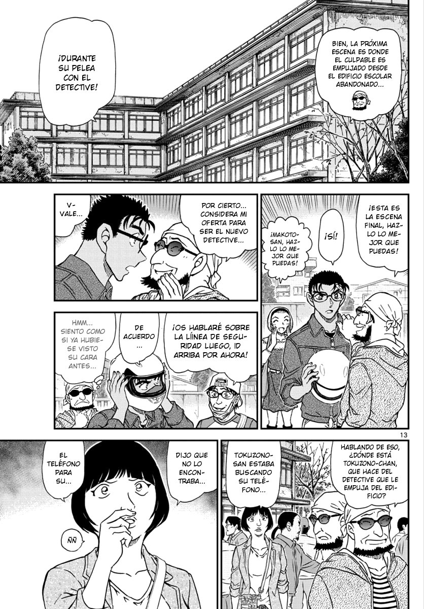 Detective Conan Capitulo 1022: Sustituto página 13