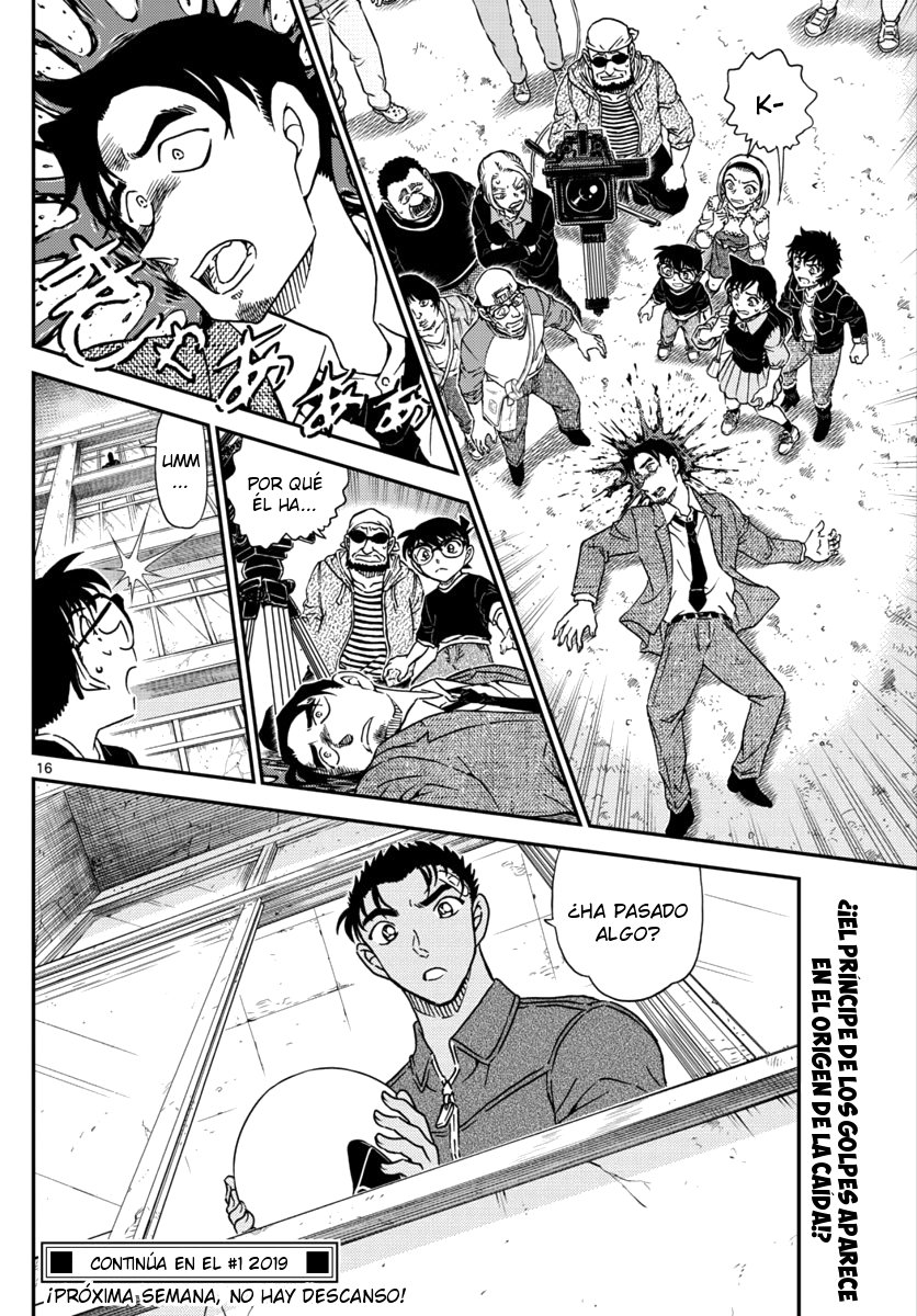 Detective Conan Capitulo 1022: Sustituto página 16