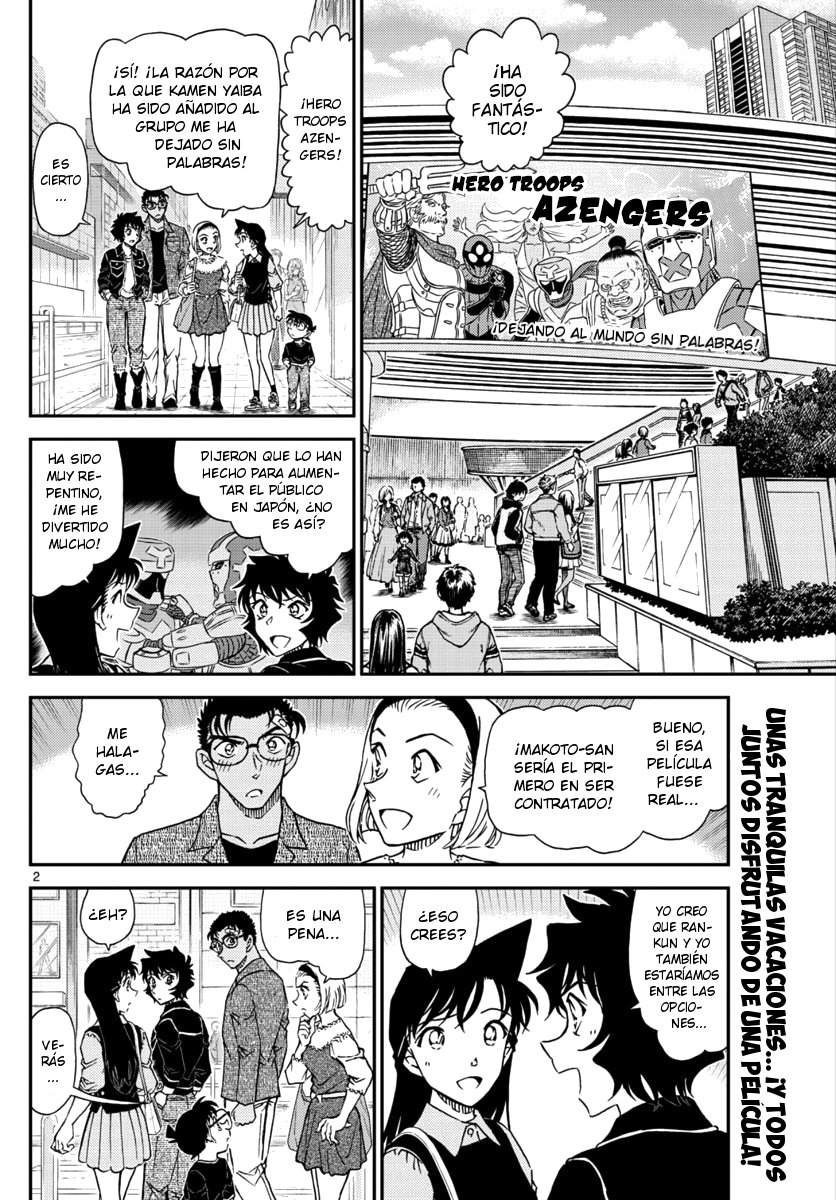 Detective Conan Capitulo 1022: Sustituto página 2