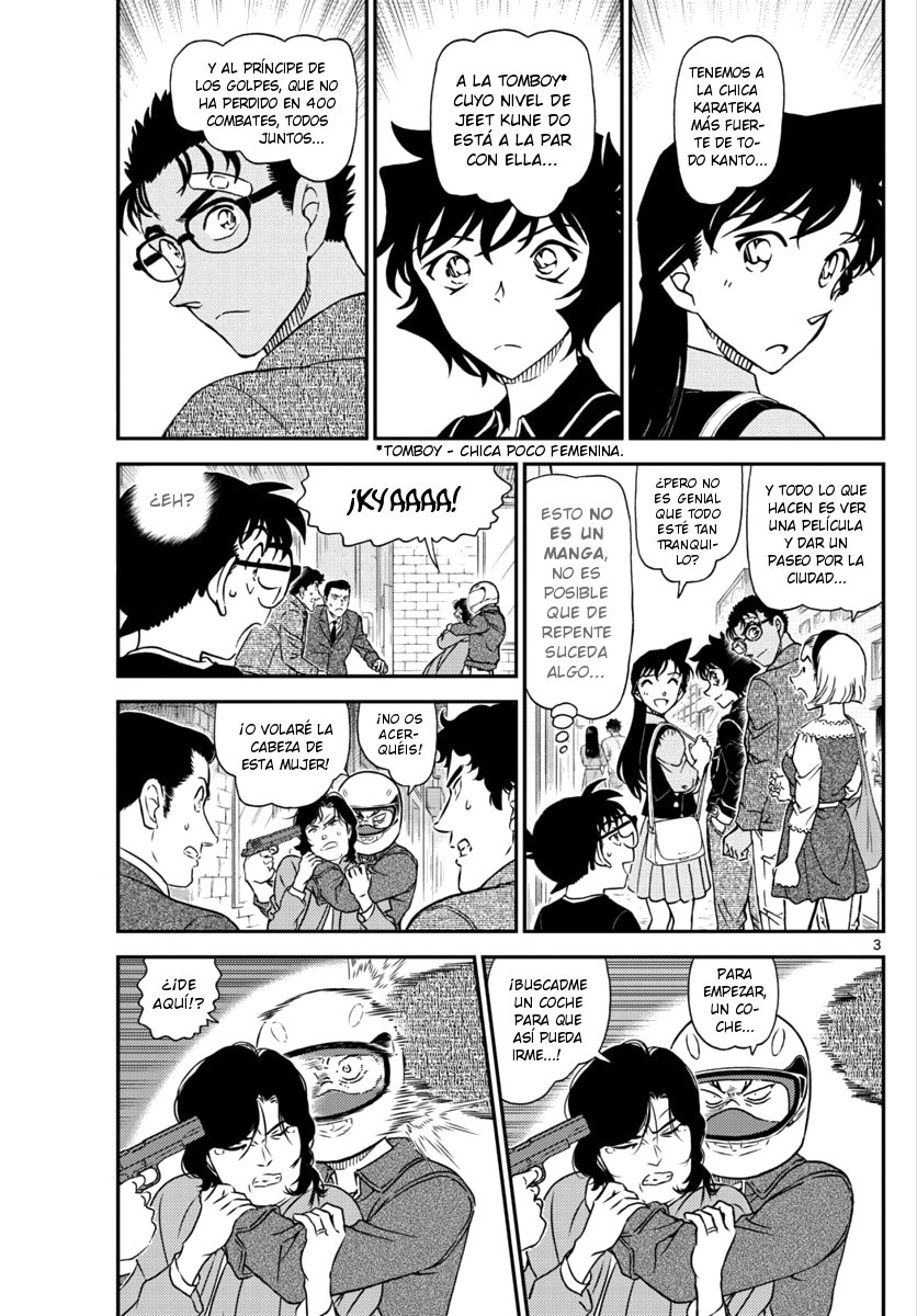 Detective Conan Capitulo 1022: Sustituto página 3
