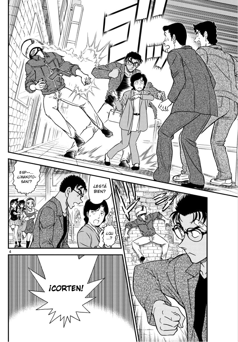 Detective Conan Capitulo 1022: Sustituto página 4