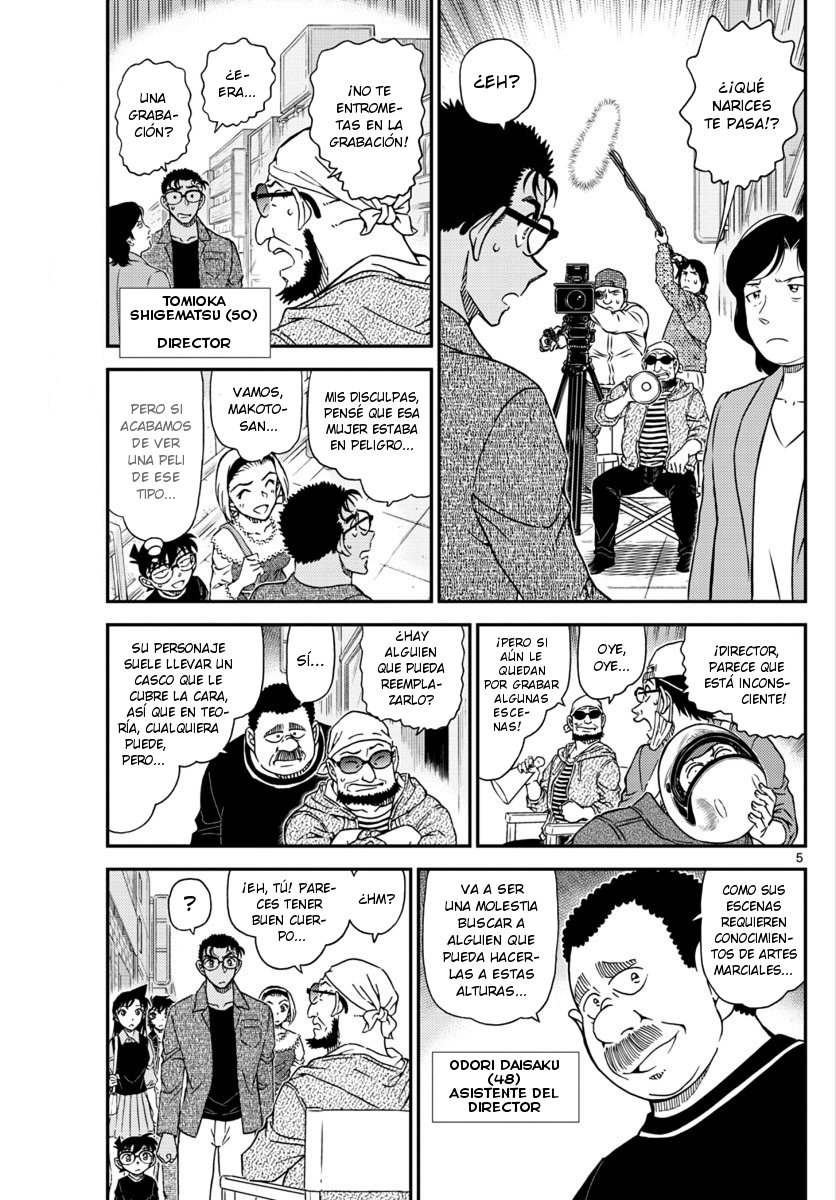 Detective Conan Capitulo 1022: Sustituto página 5