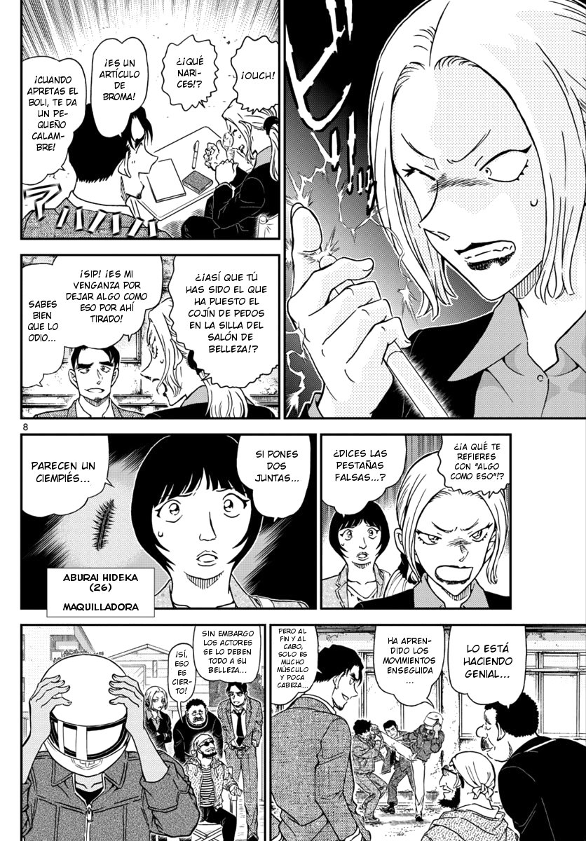 Detective Conan Capitulo 1022: Sustituto página 8