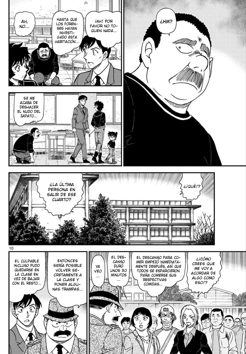 Detective Conan Capitulo 1023: Medicinas extrañas página 10