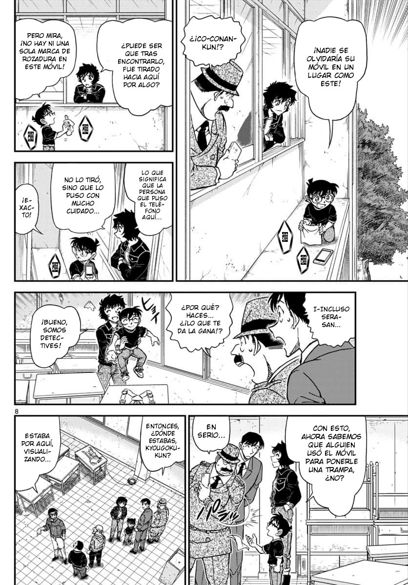 Detective Conan Capitulo 1023: Medicinas extrañas página 8