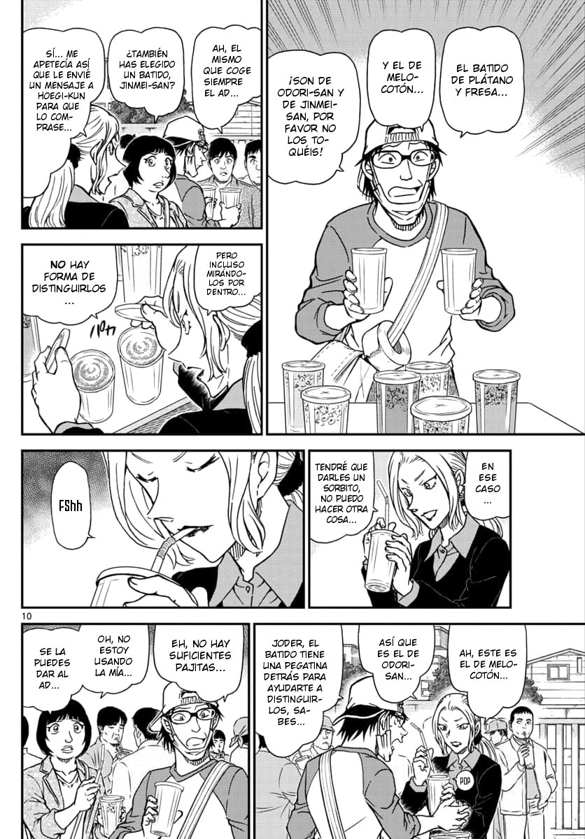 Detective Conan Capitulo 1024: El Interrogatorio de Sera página 10
