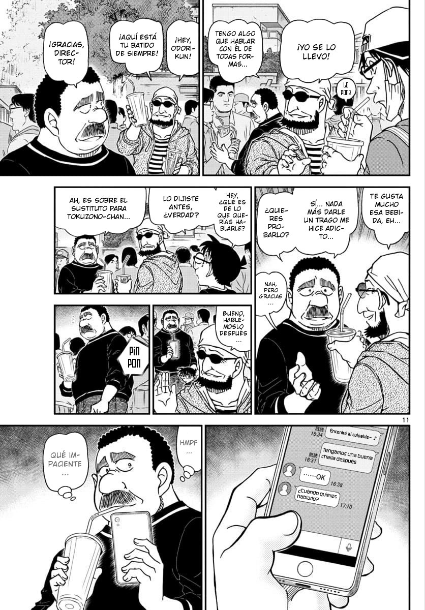 Detective Conan Capitulo 1024: El Interrogatorio de Sera página 11
