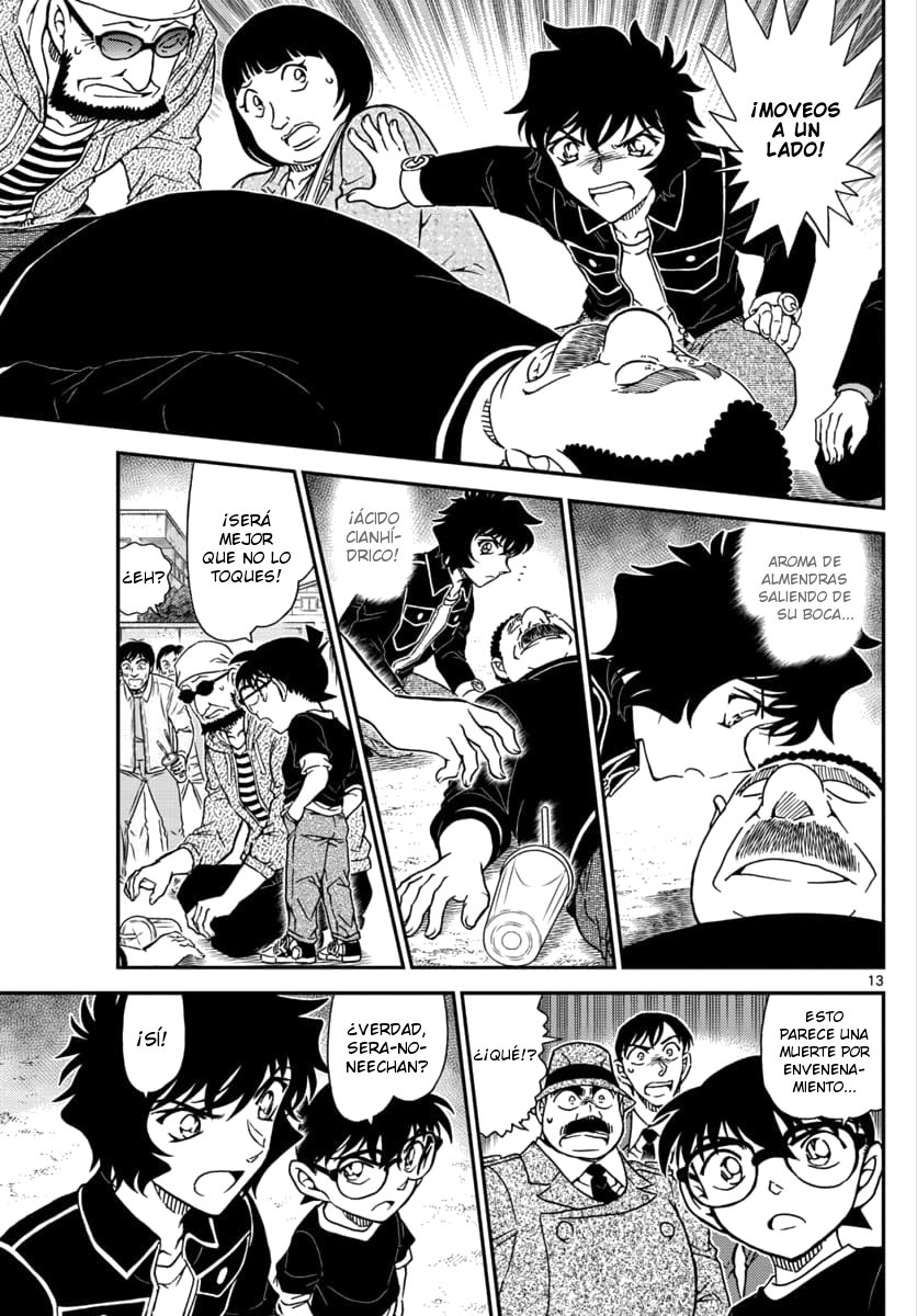 Detective Conan Capitulo 1024: El Interrogatorio de Sera página 13