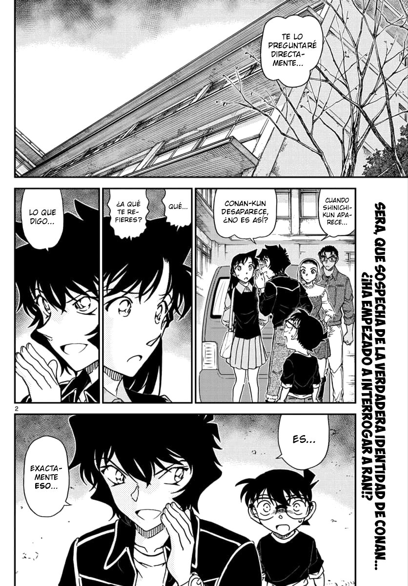 Detective Conan Capitulo 1024: El Interrogatorio de Sera página 2