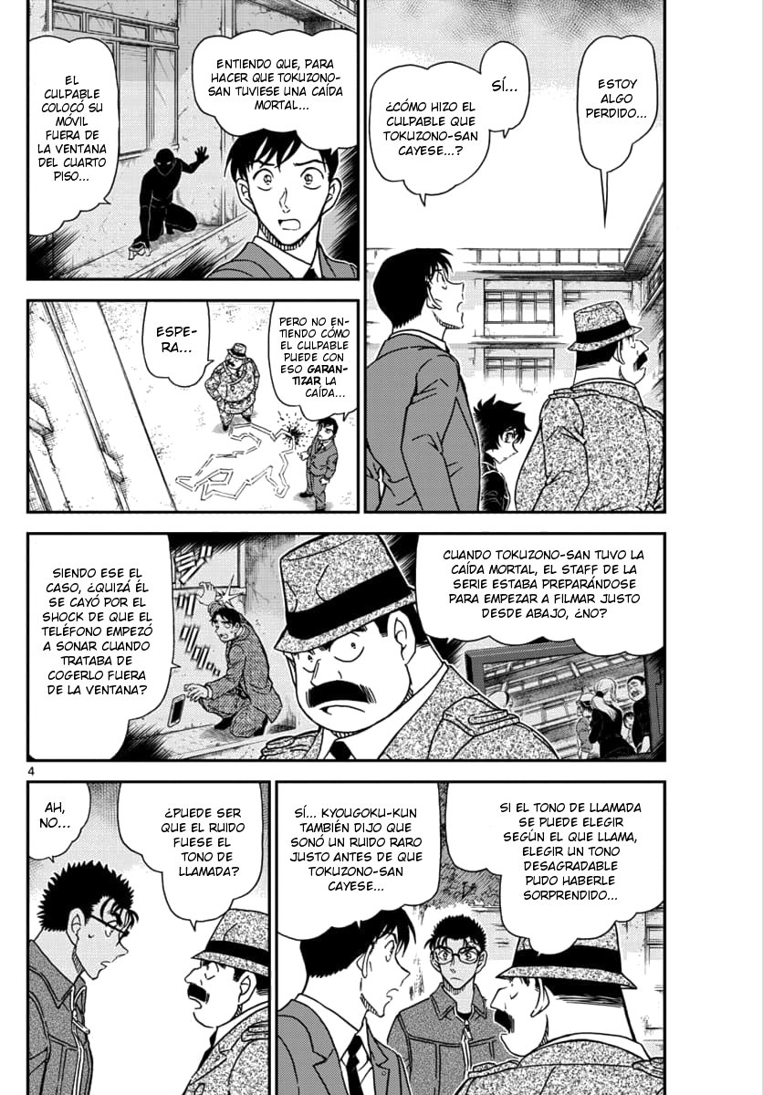 Detective Conan Capitulo 1024: El Interrogatorio de Sera página 4