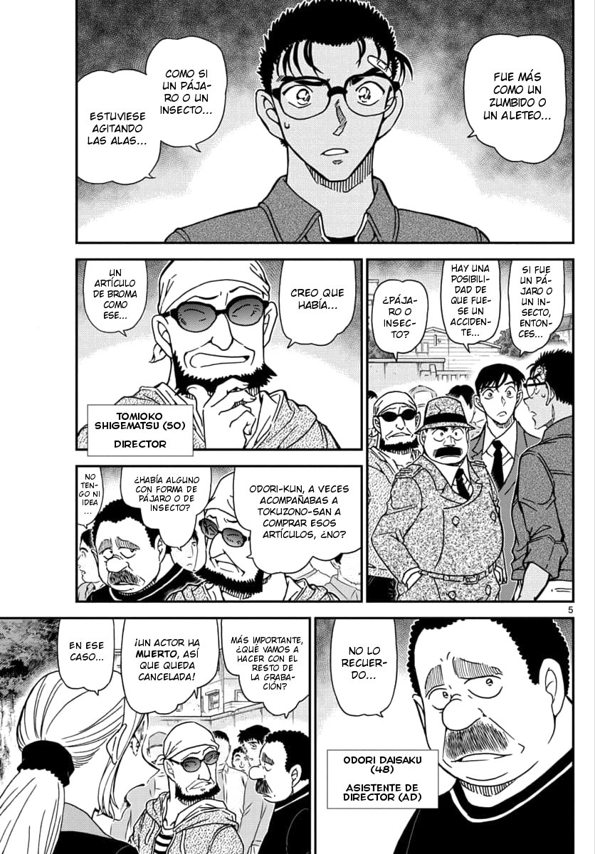 Detective Conan Capitulo 1024: El Interrogatorio de Sera página 5