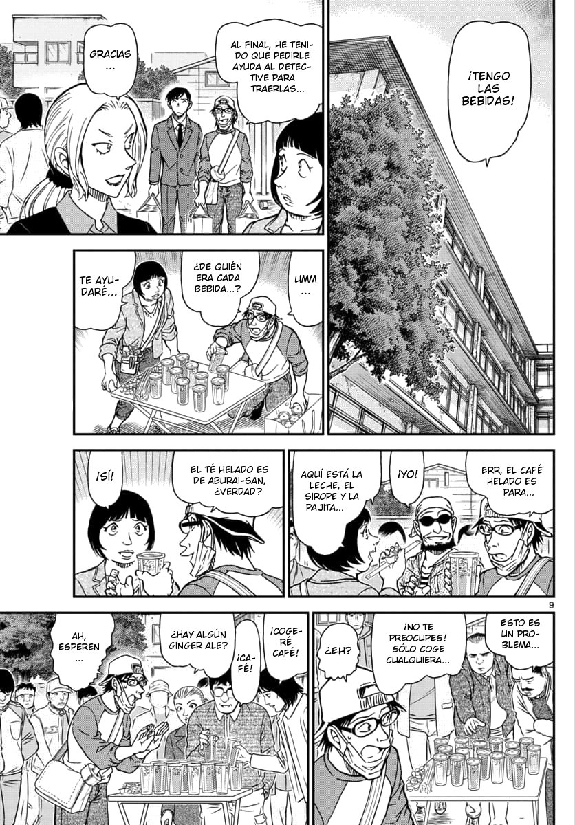 Detective Conan Capitulo 1024: El Interrogatorio de Sera página 9