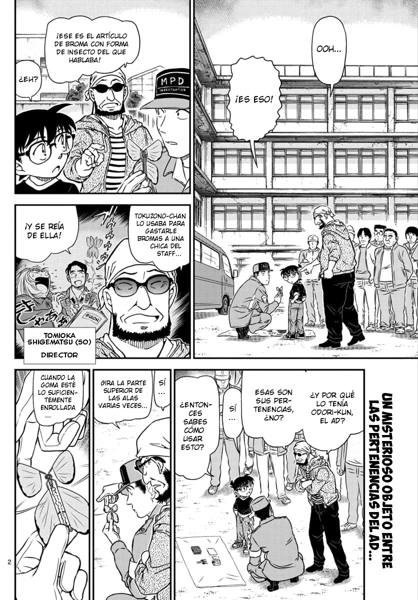 Detective Conan Capitulo 1025: Un chico maduro página 2
