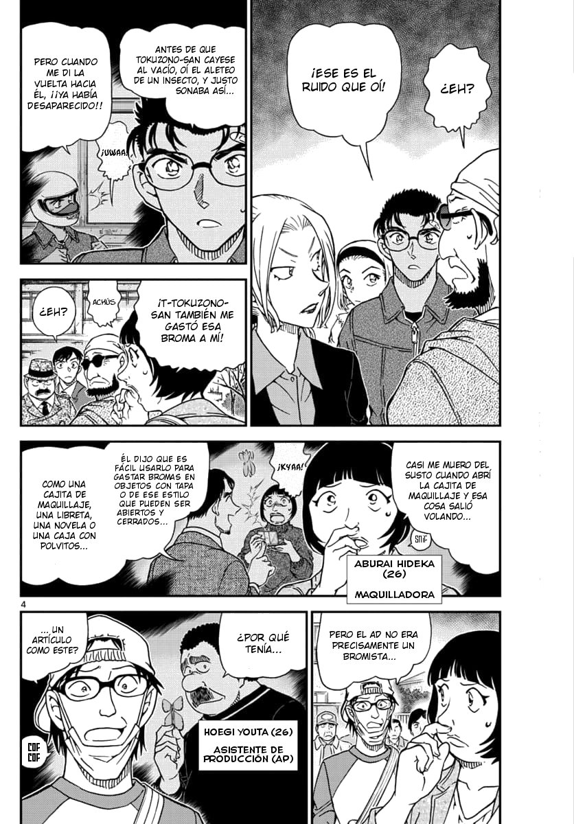 Detective Conan Capitulo 1025: Un chico maduro página 4