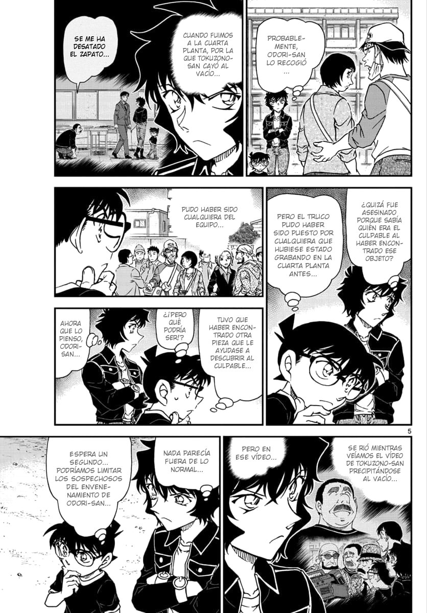 Detective Conan Capitulo 1025: Un chico maduro página 5