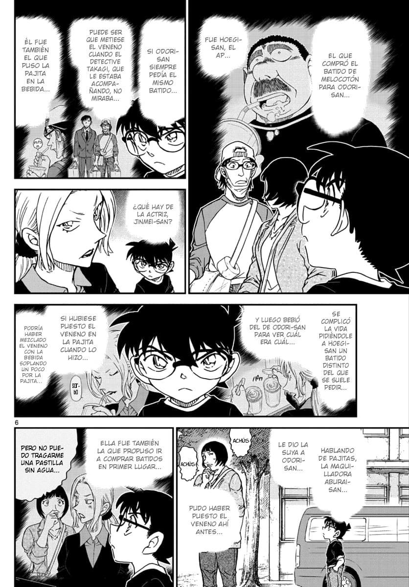 Detective Conan Capitulo 1025: Un chico maduro página 6