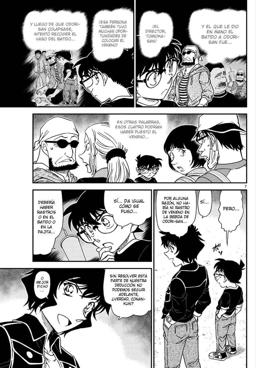 Detective Conan Capitulo 1025: Un chico maduro página 7