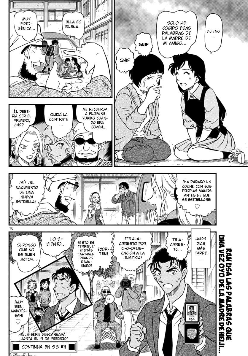 Detective Conan Capitulo 1026: Porque es algo precioso... página 16