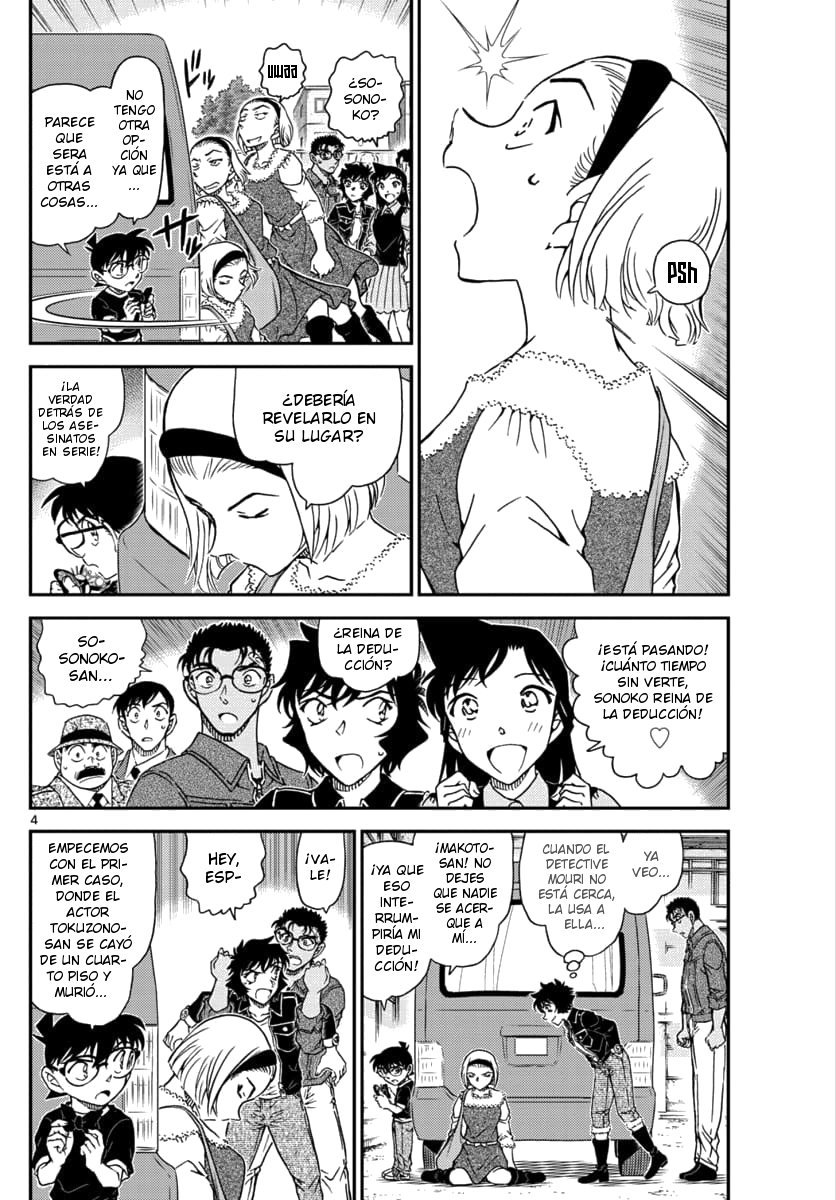 Detective Conan Capitulo 1026: Porque es algo precioso... página 4