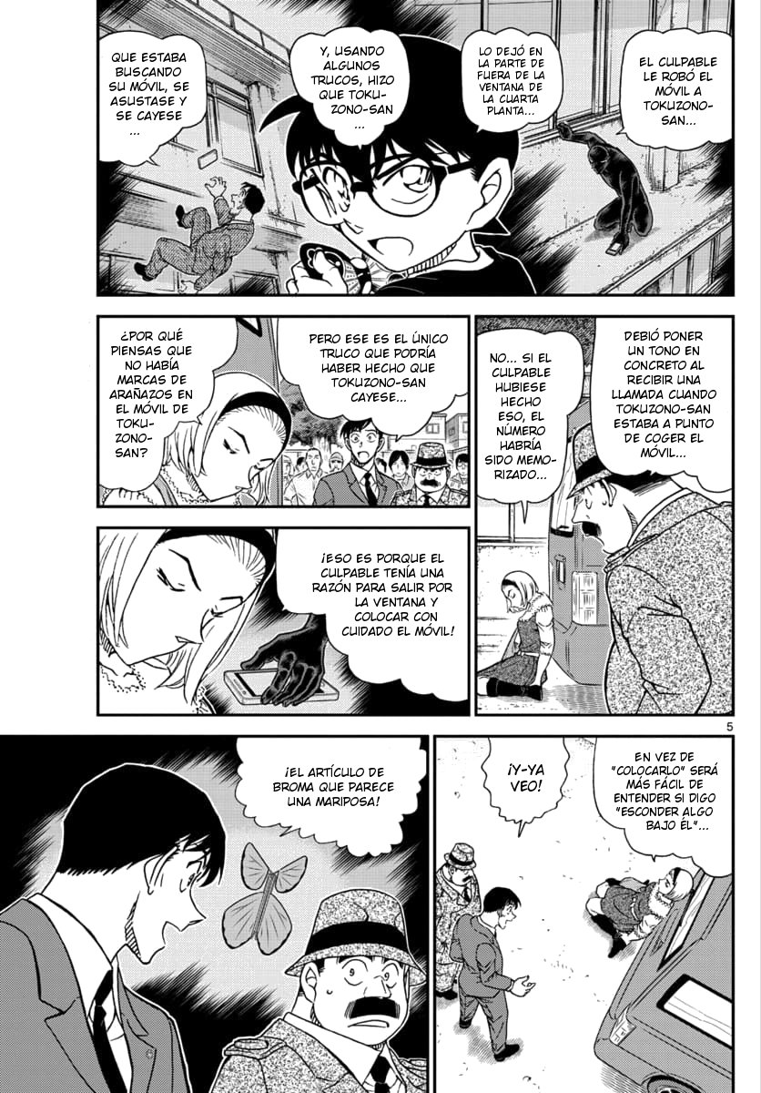 Detective Conan Capitulo 1026: Porque es algo precioso... página 5