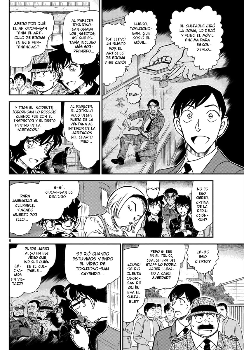 Detective Conan Capitulo 1026: Porque es algo precioso... página 6