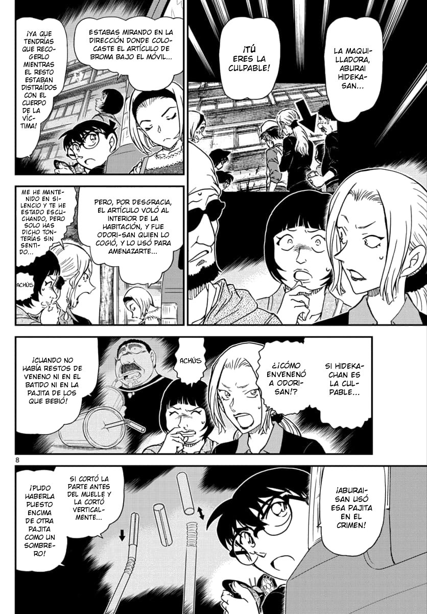 Detective Conan Capitulo 1026: Porque es algo precioso... página 8