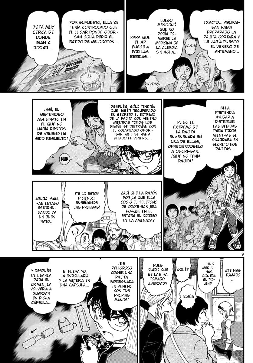 Detective Conan Capitulo 1026: Porque es algo precioso... página 9