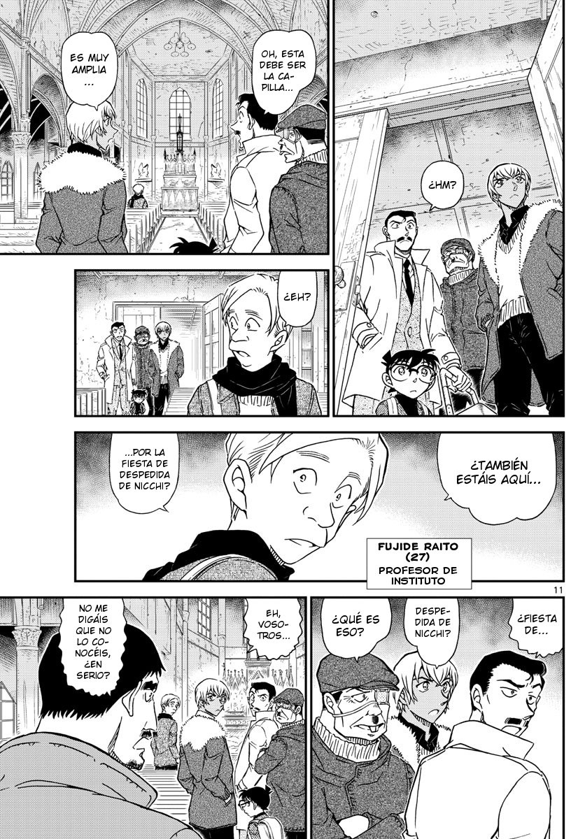Detective Conan Capitulo 1027: Los ojos de un detective página 11