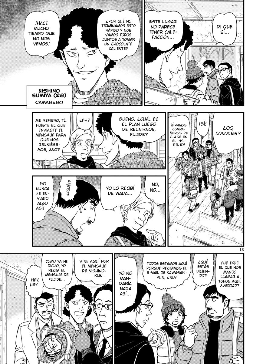 Detective Conan Capitulo 1027: Los ojos de un detective página 13