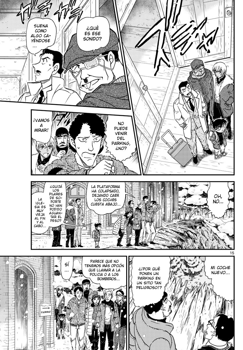 Detective Conan Capitulo 1027: Los ojos de un detective página 15