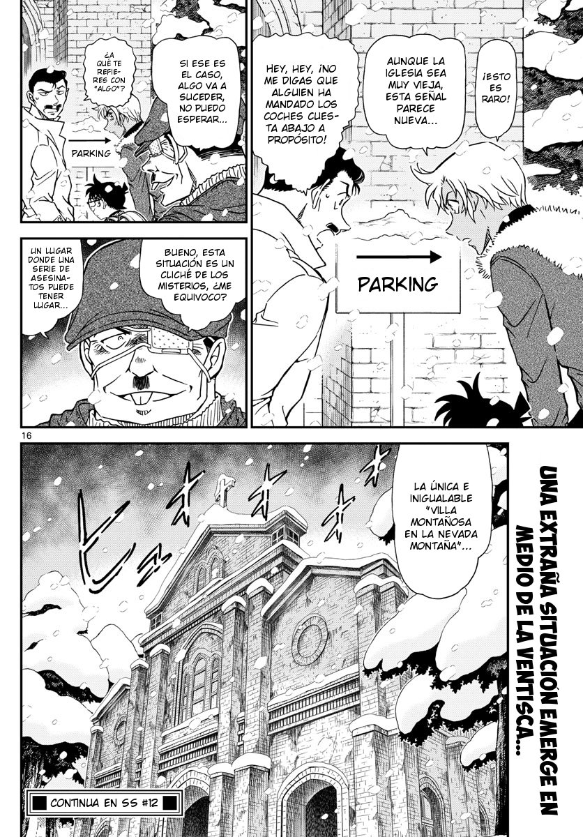 Detective Conan Capitulo 1027: Los ojos de un detective página 16