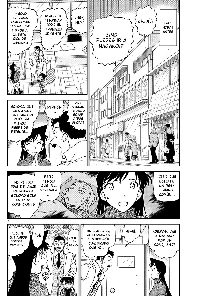 Detective Conan Capitulo 1027: Los ojos de un detective página 4