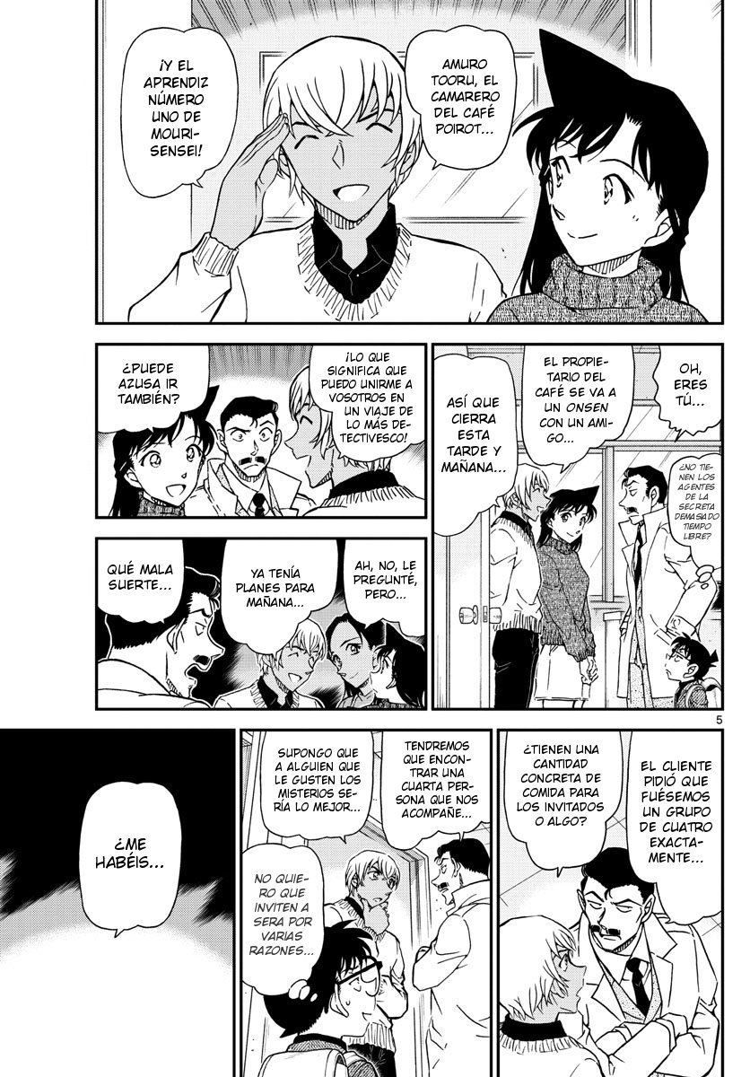 Detective Conan Capitulo 1027: Los ojos de un detective página 5